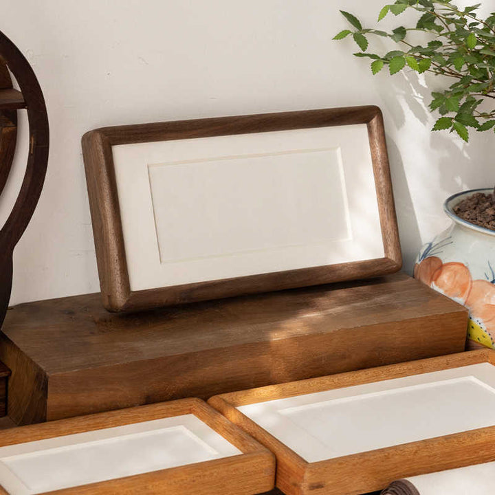 Rustic Wooden Picture Frame for Home Decor