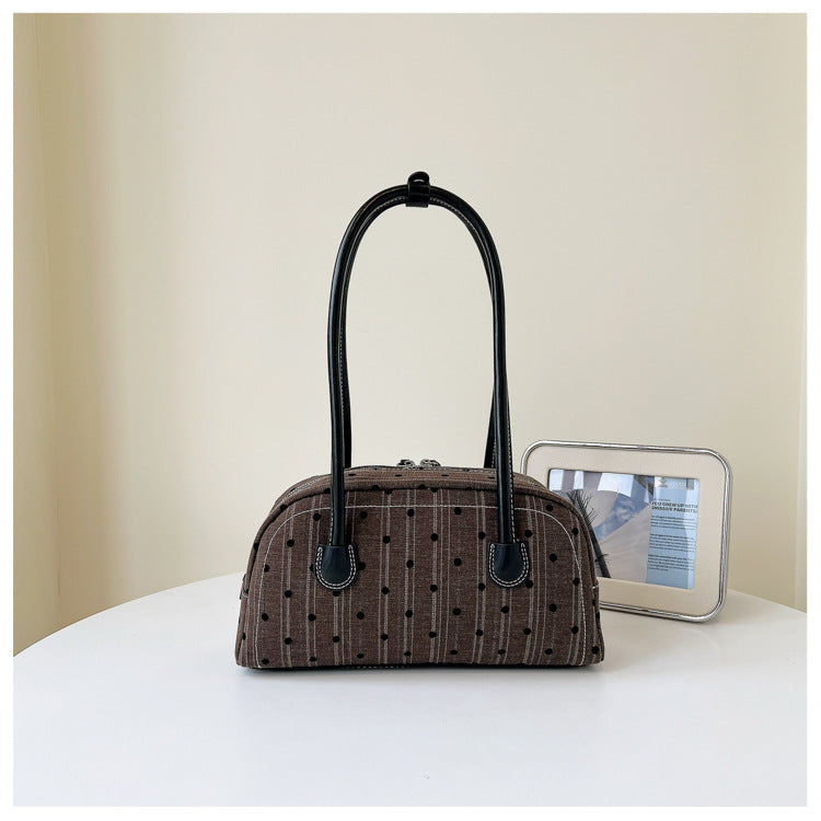 Polka Dot Accent Handbag