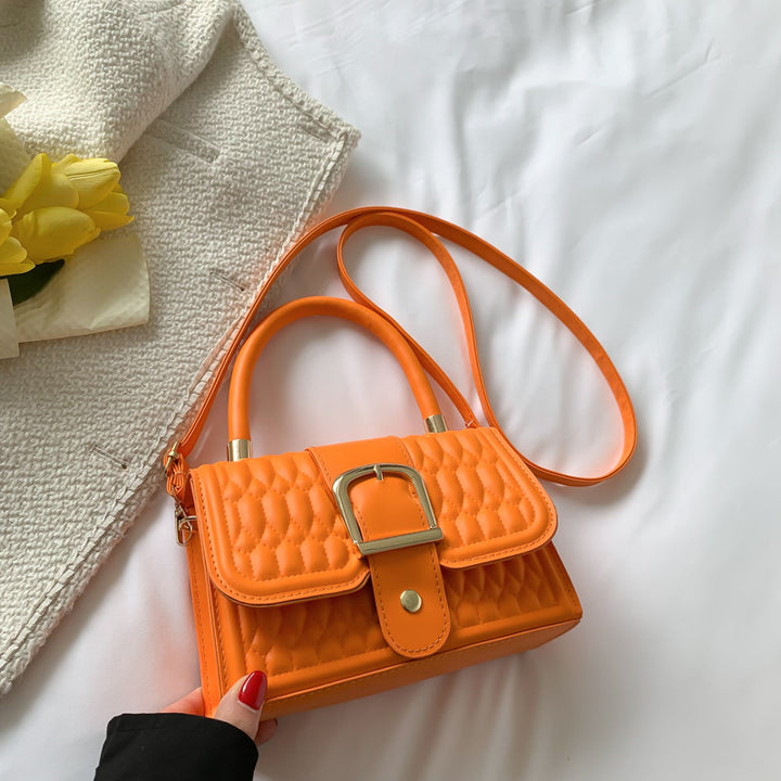 Quilted Structured Handbag