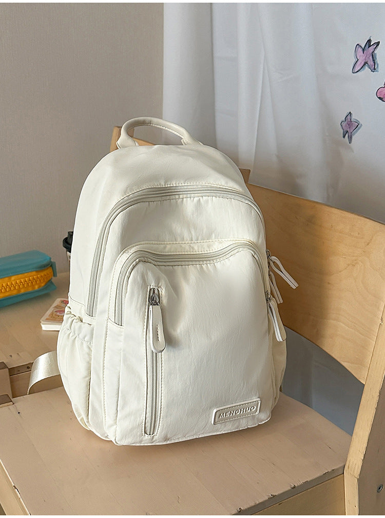 Compact Multi-Pocket Travel School Backpack
