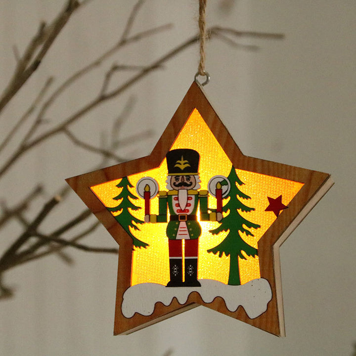 Decorative Star-Shaped Nutcracker Light Kalsten