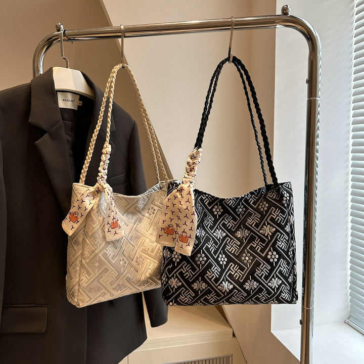 Elegant Patterned Tote Bag Kalsten