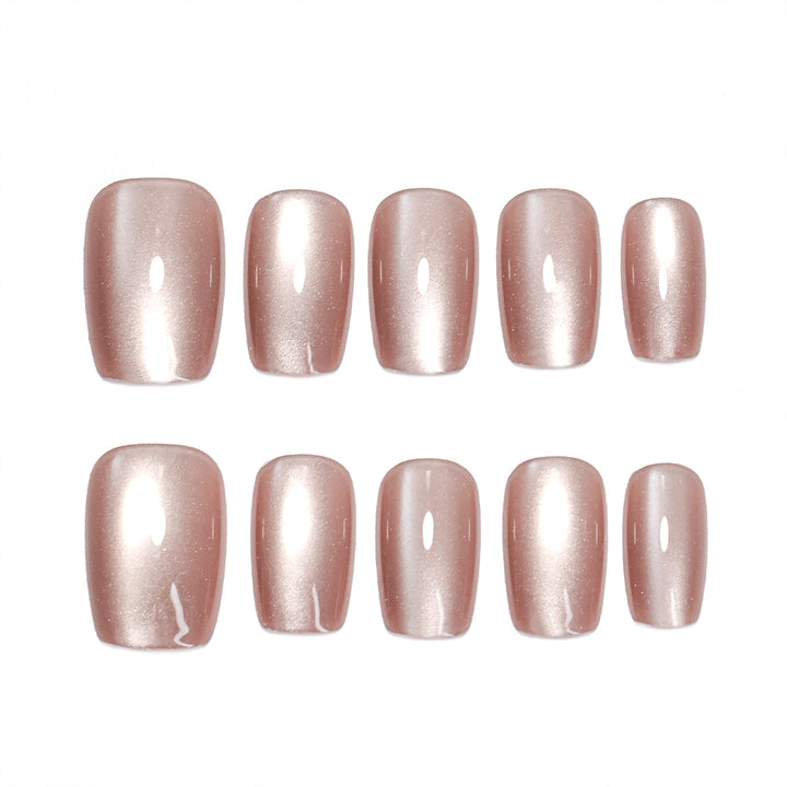 Artificial nail extensions with glossy finish Kalsten