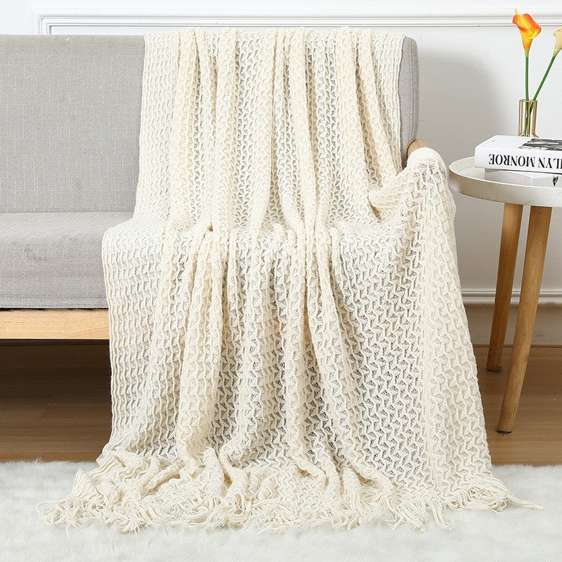Cozy Knit Blanket Kalsten
