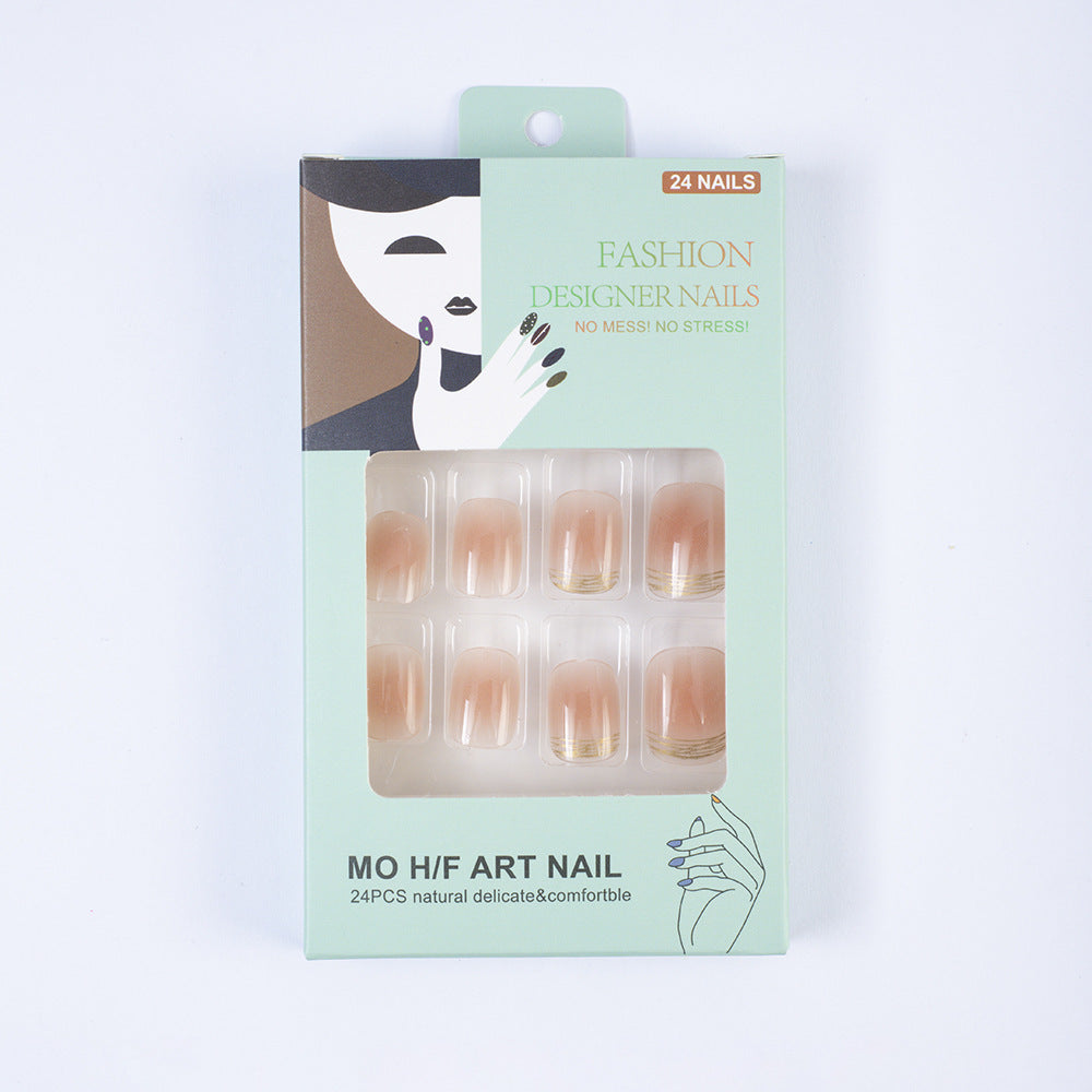 Elegant artificial nails with professional high-gloss finish Kalsten