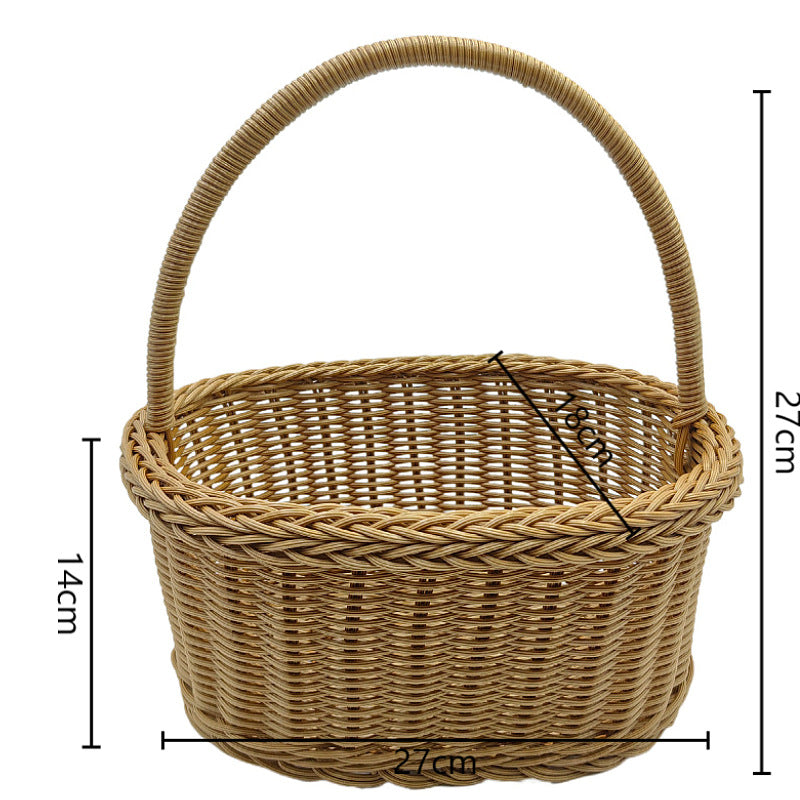 Handmade Decorative Woven Basket Kalsten