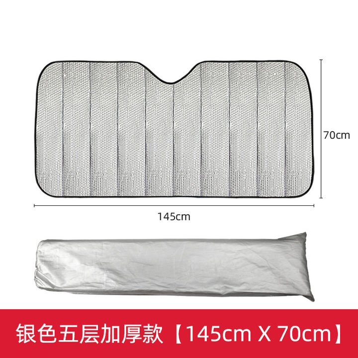 Unisex nan foldable car sunshade with reflective thermal insulation Kalsten
