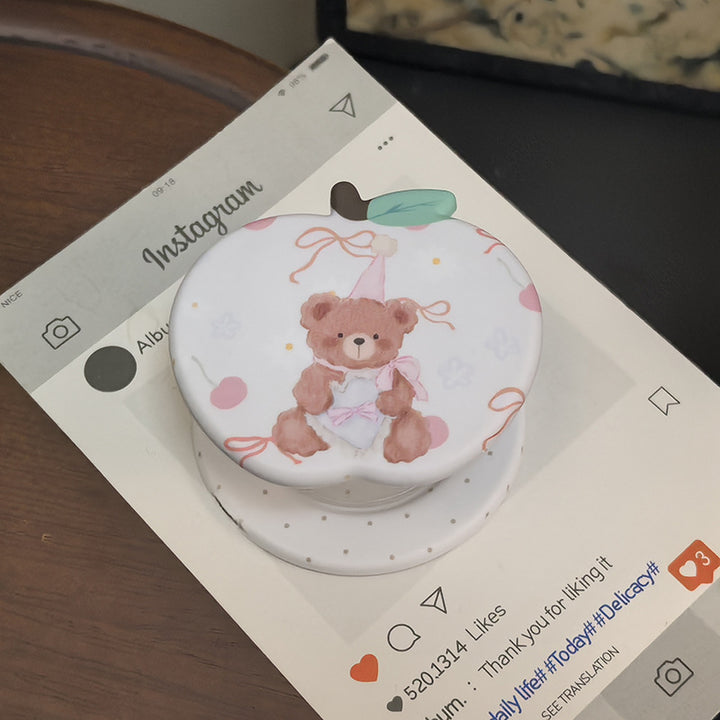 Adorable Bear-Themed Phone Grip Kalsten