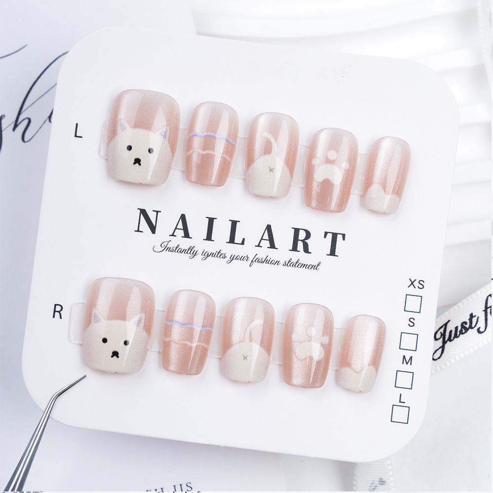 Decorative Press-On Nail Set