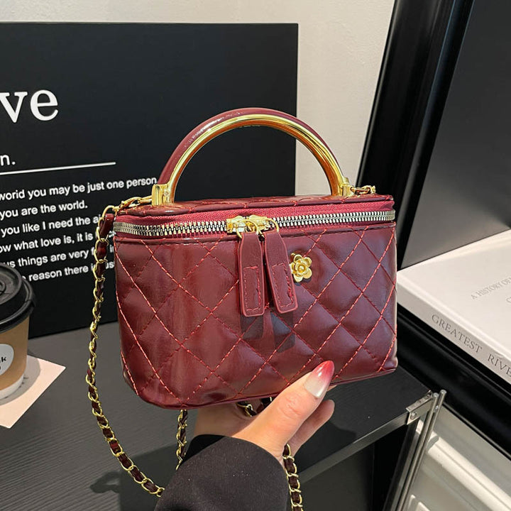 Elegant Quilted Mini Handbag