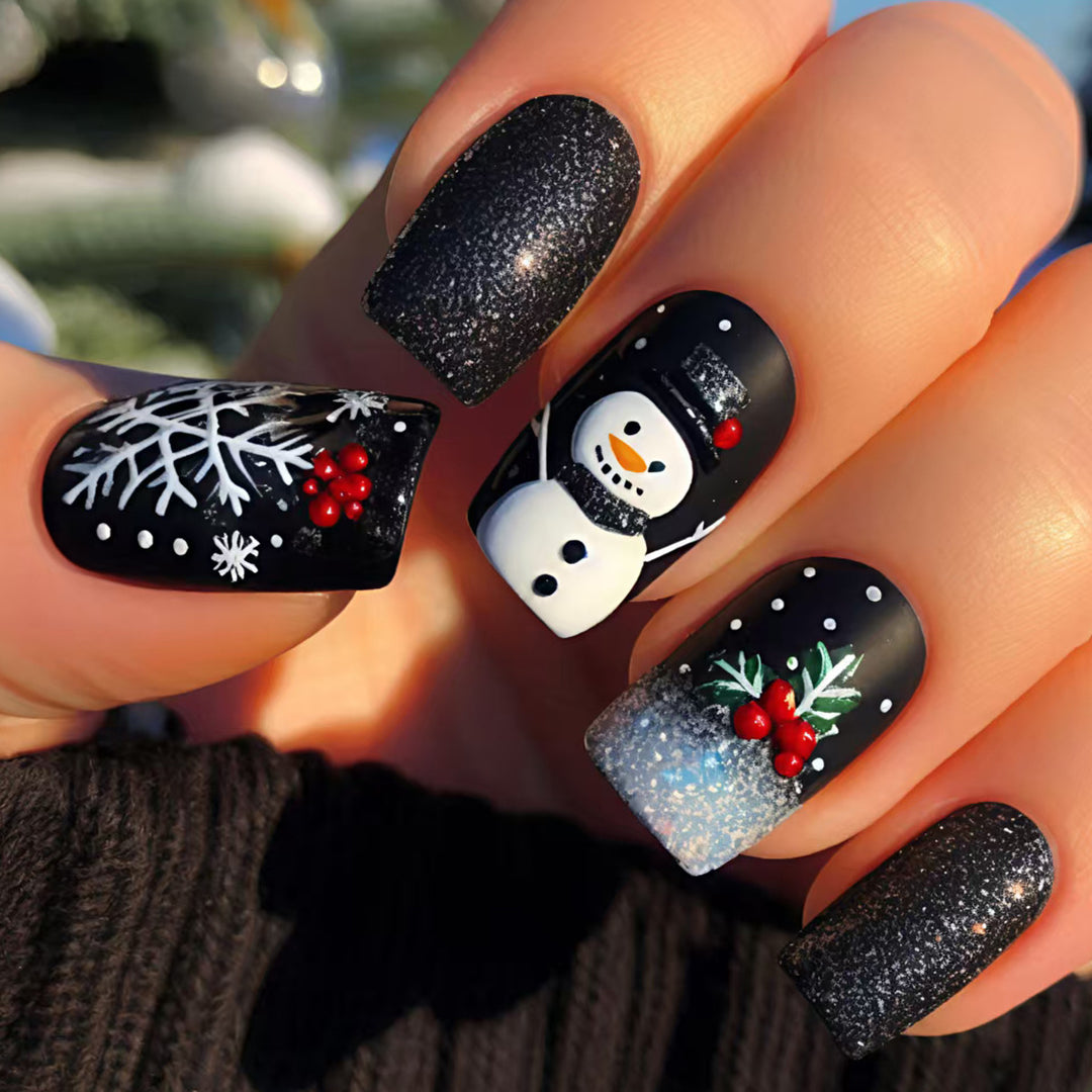 Festive Holiday Nail Art Set Kalsten