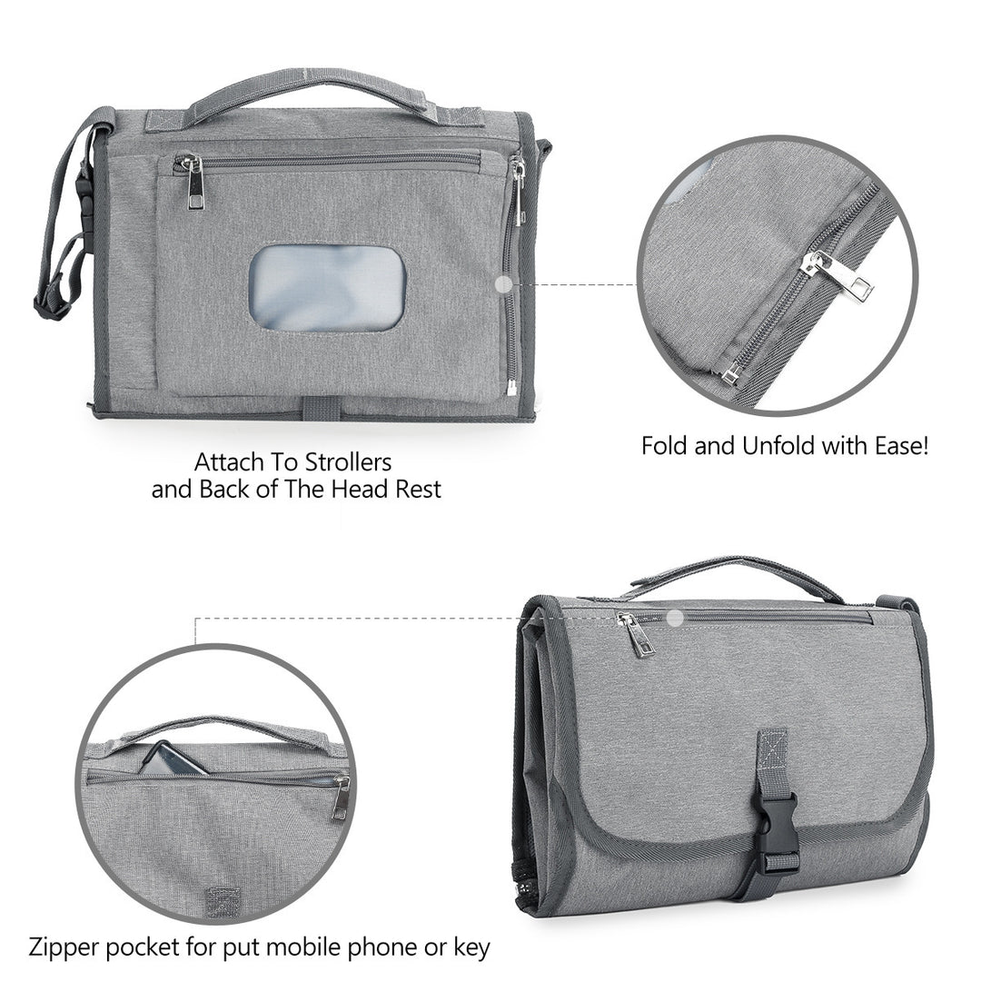 Practical changing bag with multifunctional compartments Kalsten