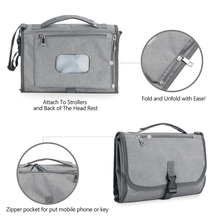 Practical changing bag with multifunctional compartments Kalsten