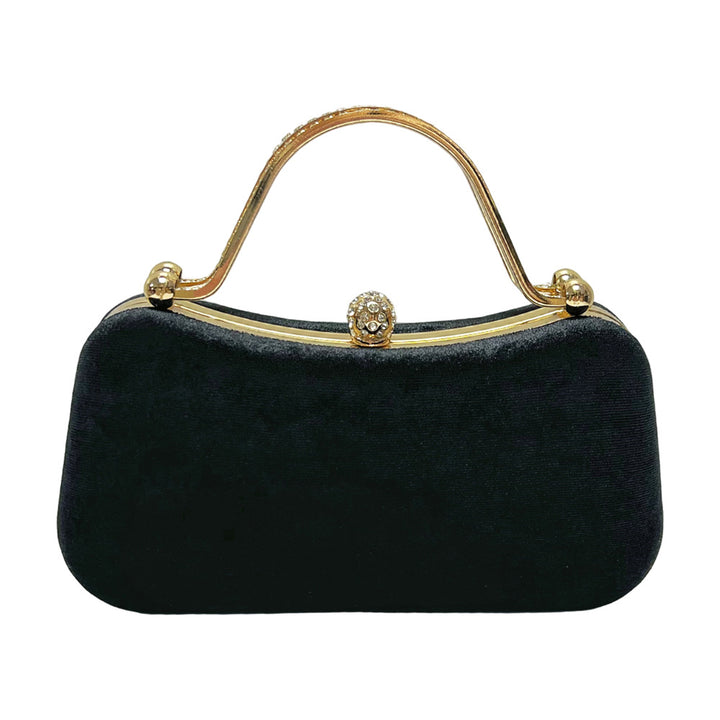Vintage-Inspired Satin Evening Handbag