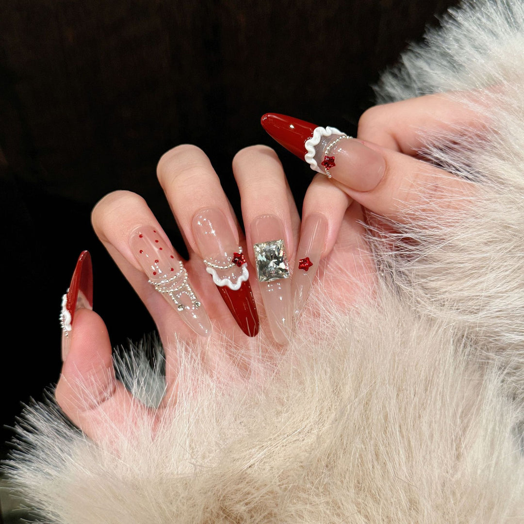 Artistic Elegant Press-On Nail Set