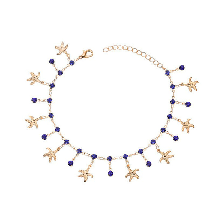Starfish Charm Anklet Kalsten
