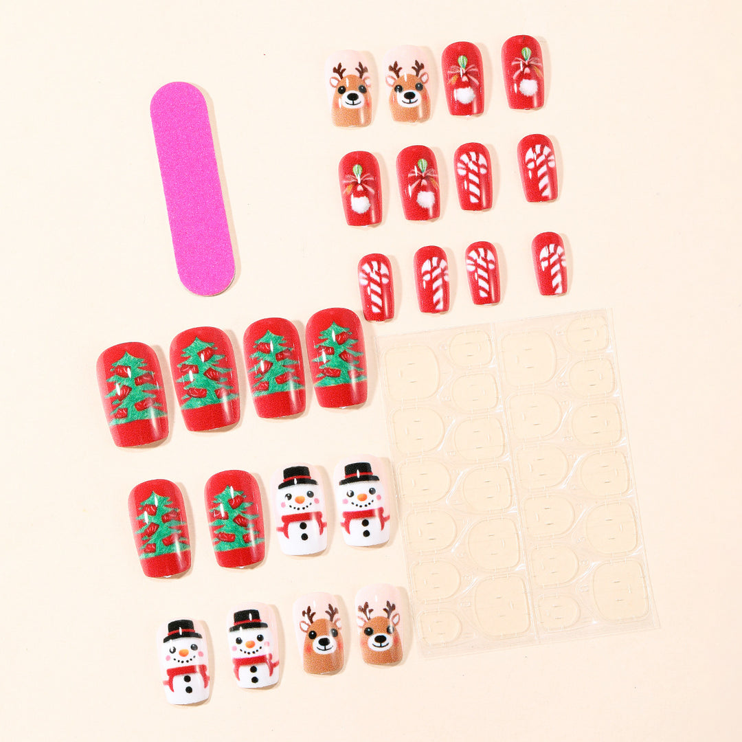 Festive Greeting Nail Art Set Kalsten
