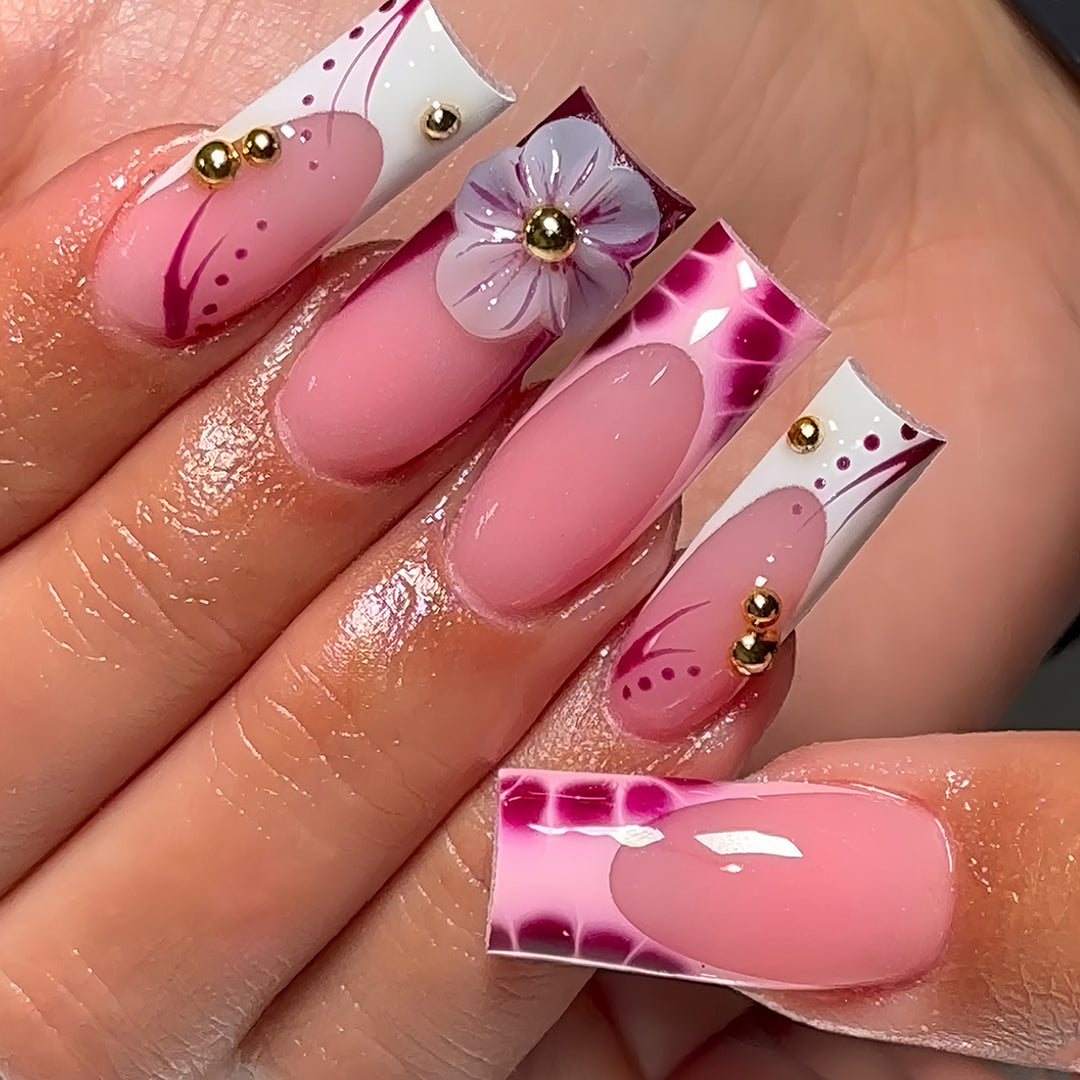 Artistic Cartoon-Themed Press-On Nails Kalsten