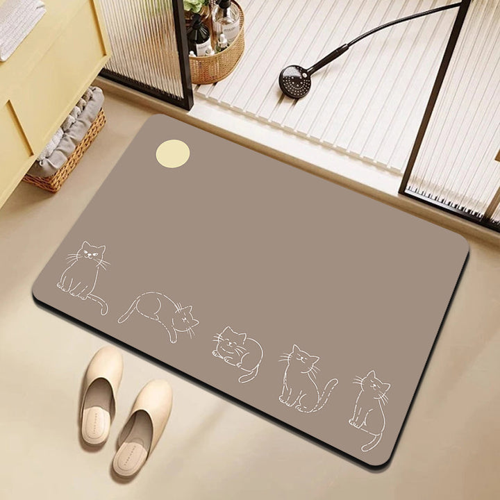 Cartoon Themed Indoor Mat for Home