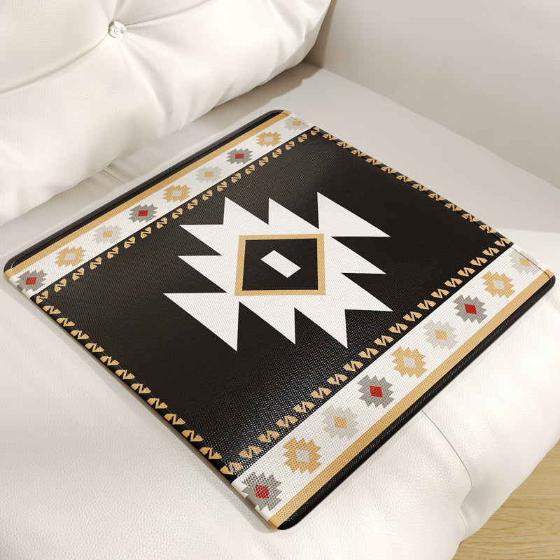 Decorative Geometric Floor Mat Kalsten