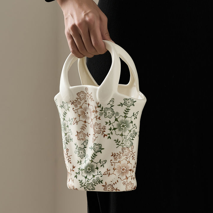 Flower basket with two handles Kalsten