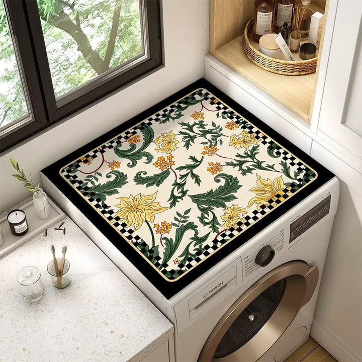 Floral Patterned Laundry Room Top Cover Kalsten