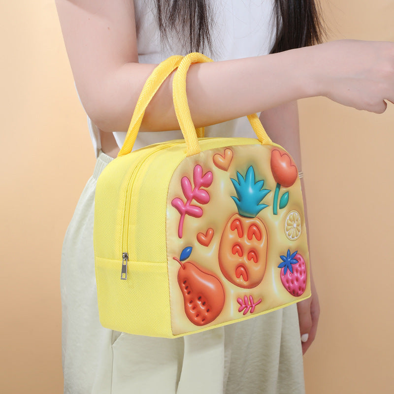 Cute Cartoon-Themed Lunch Tote