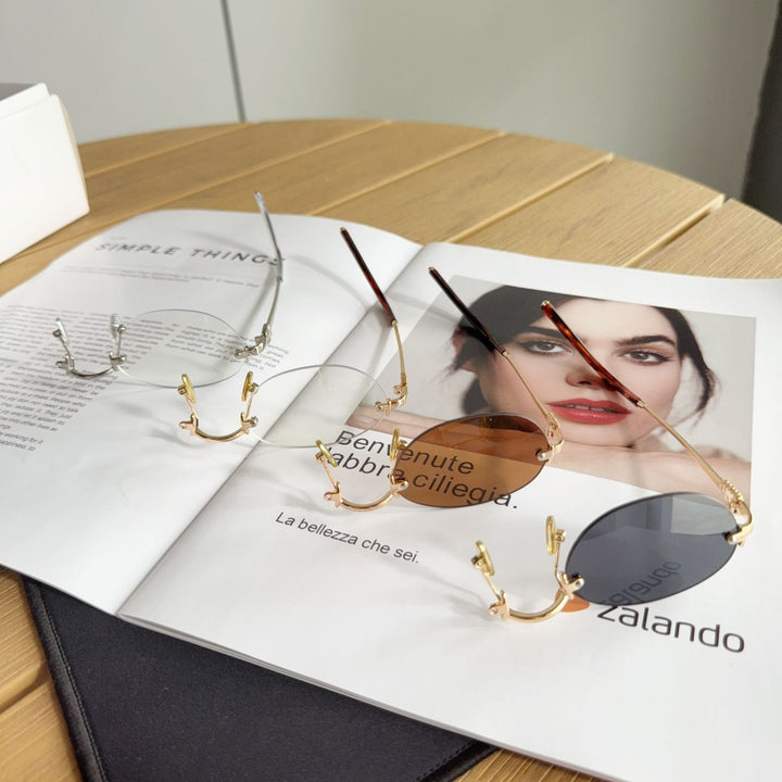 Modern Round Frame Eyeglasses Kalsten