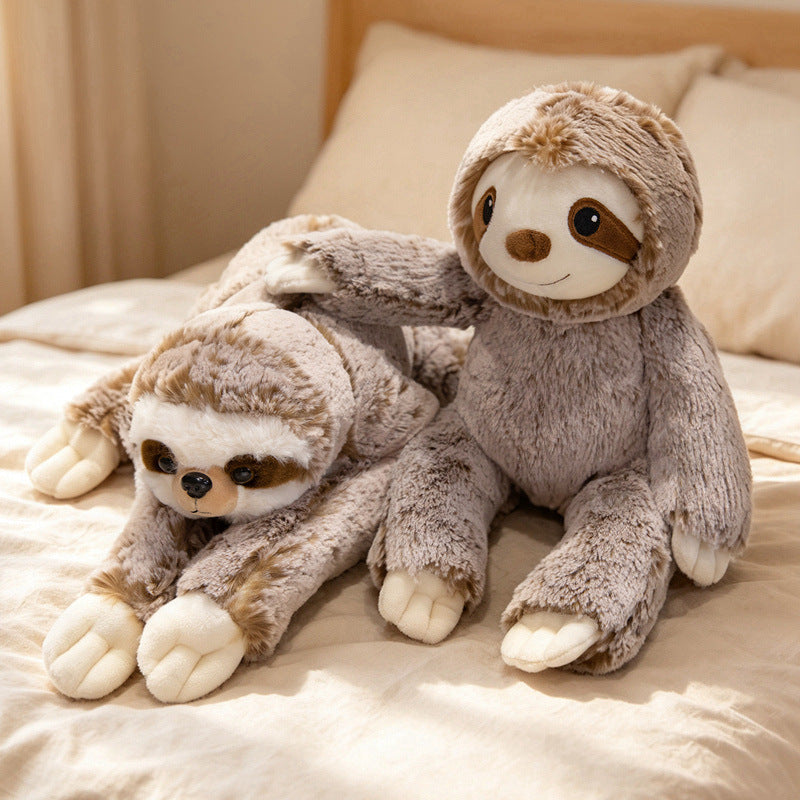 Plush Lifelike Crawling Sloth Cuddle Pillow Kalsten