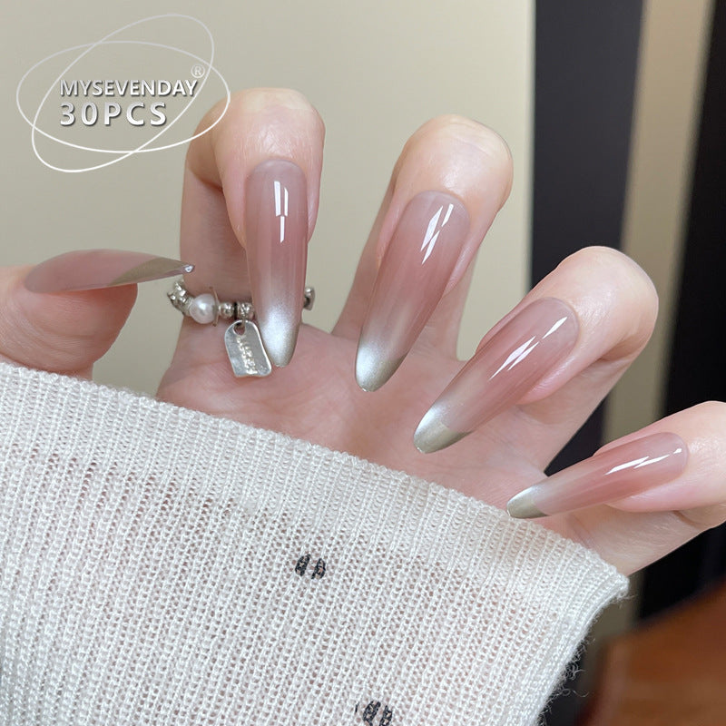 Ombre Stiletto Press-On Nails with Glossy Finish Kalsten