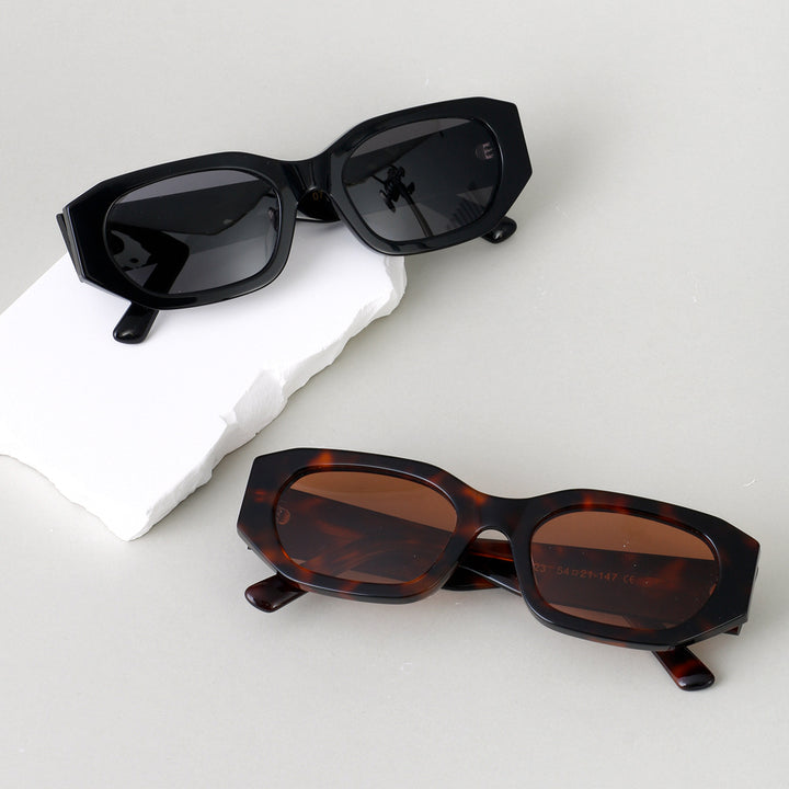Women's fashionable sunglasses in stylish, oversized design Kalsten