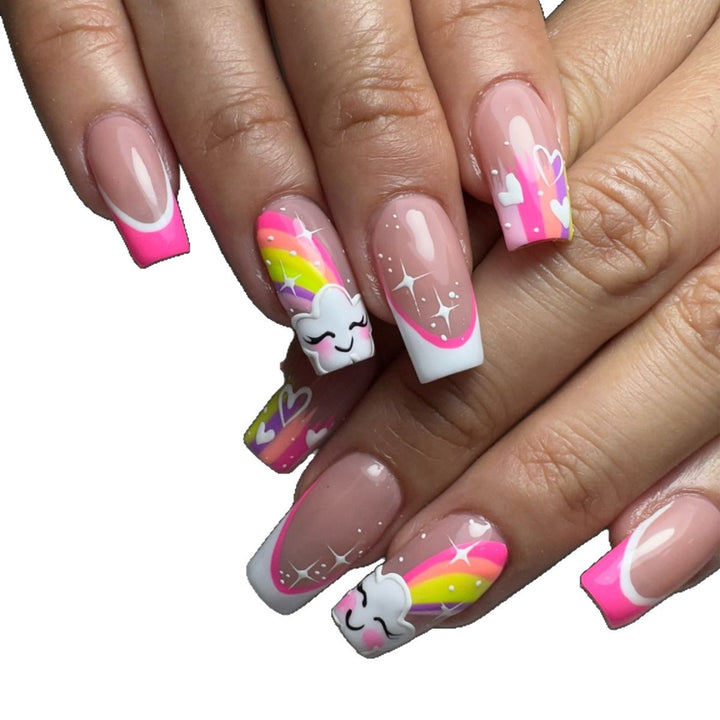 Creative Rainbow Nail Art Kalsten