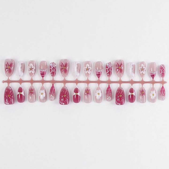 Professional Press-On Nail Set with Trendy Designs Kalsten