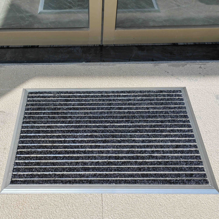 Striped Multi-Functional Entrance Mat Kalsten