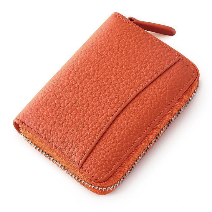 Durable Leather Zip Wallet Kalsten