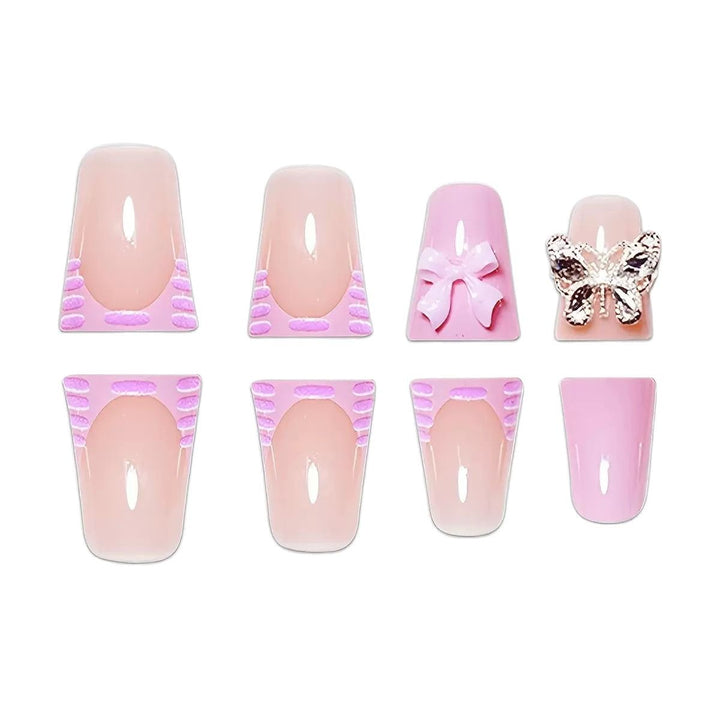 3D Floral Press-On Nail Art Set Kalsten
