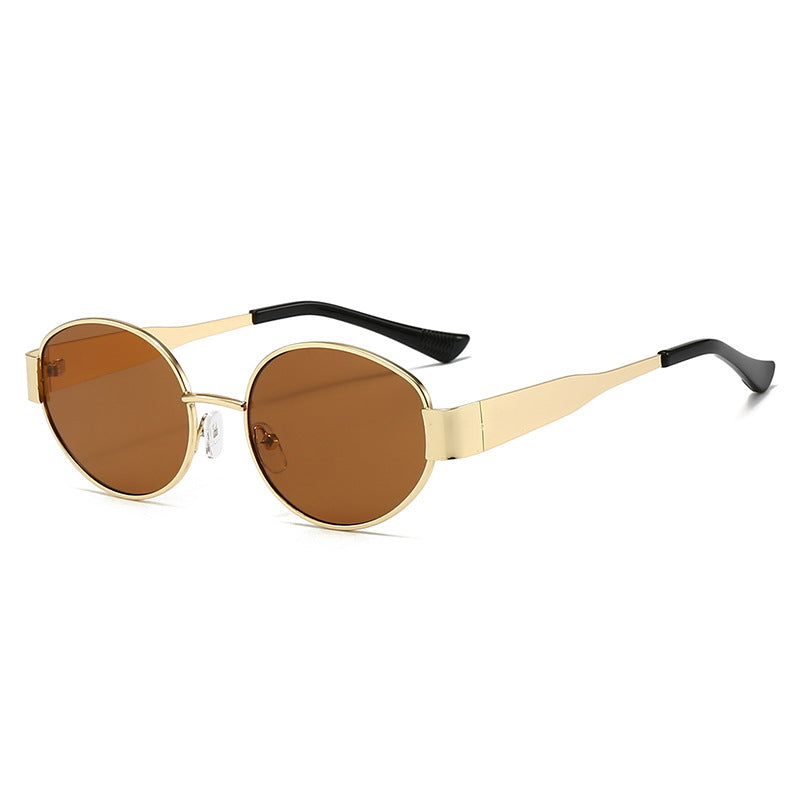 Women Vintage Sunglasses in Oval Design Kalsten