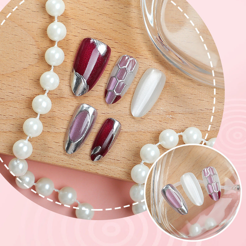 Chic Stylish Press-On Nail Art