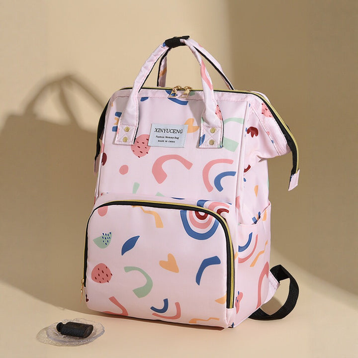 Trendy Animal Print Diaper Backpack Kalsten