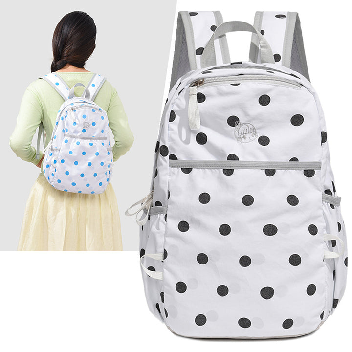 Stylish Polka-Dot Backpack Kalsten