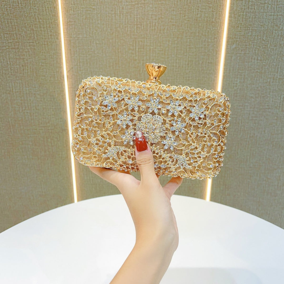 Ornate Embellished Evening Clutch