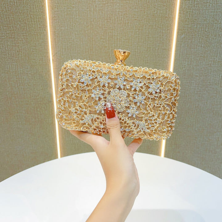 Ornate Embellished Evening Clutch