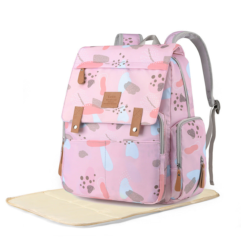 Stylish Patterned School Backpack Kalsten