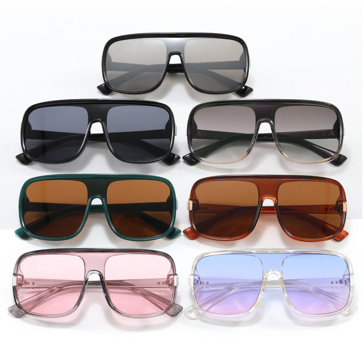 Women’s fashionable oversized sunglasses in futuristic design Kalsten