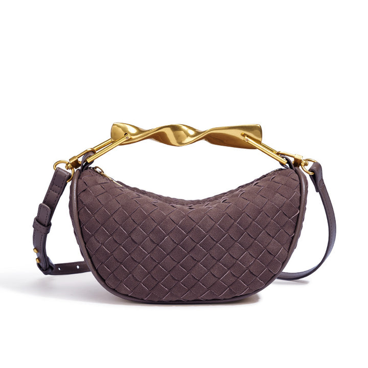 Sculpted Handle Mini Handbag Kalsten