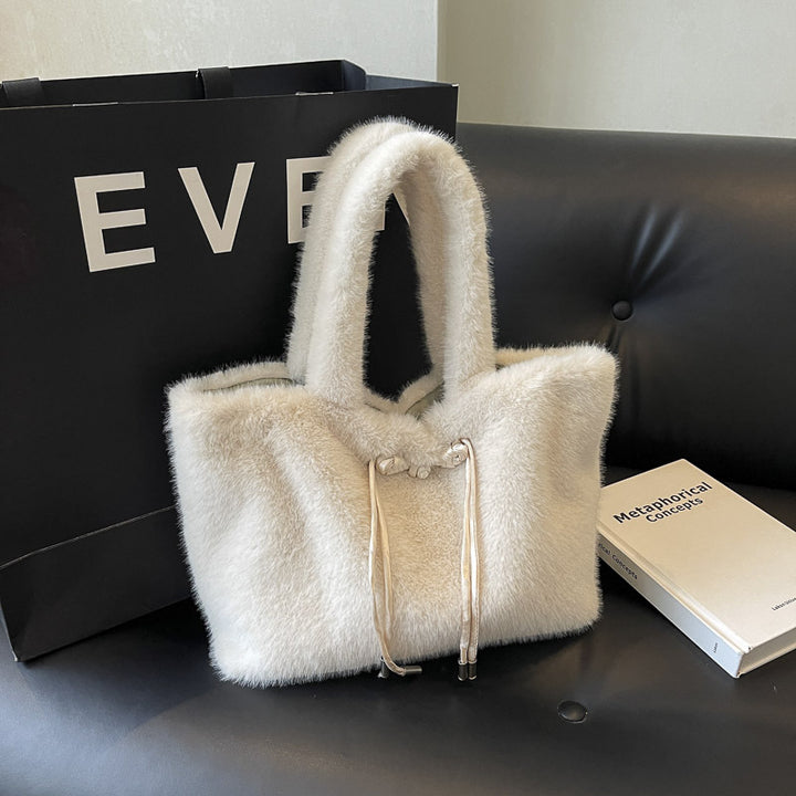 Luxurious Faux Fur Tote Bag