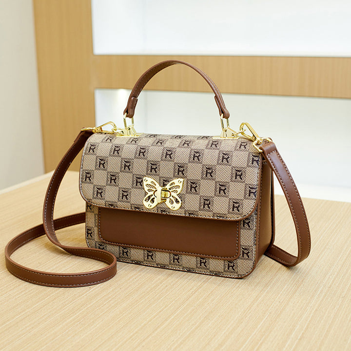 Elegant Butterfly-Embellished Handbag