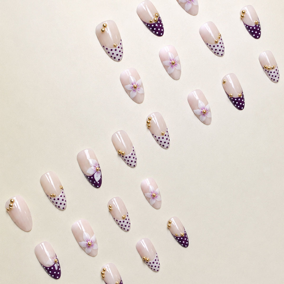 Artistic Press-On Nail Set