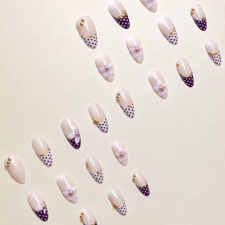 Artistic Press-On Nail Set