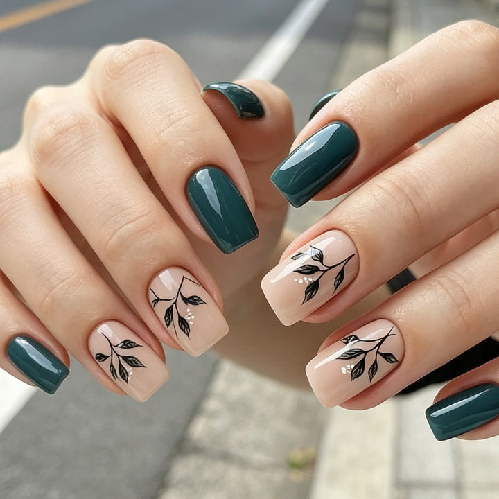 Botanical Art Nail Enhancements Kalsten